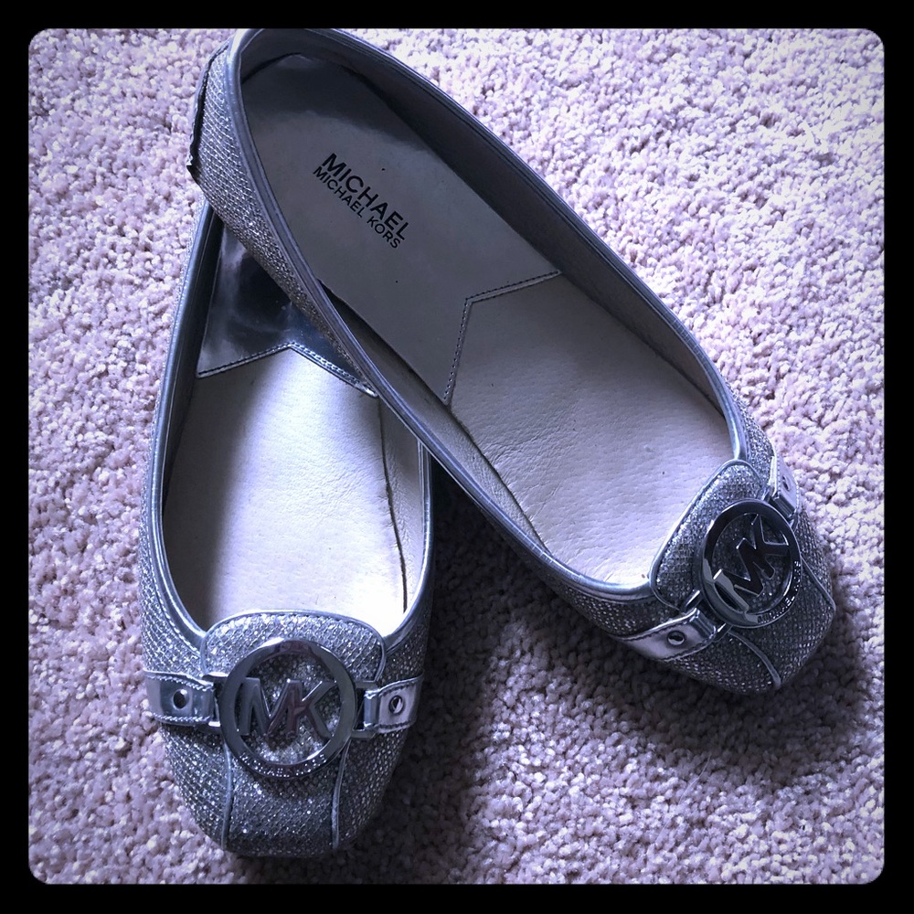 Michael Kors sparkle flats
